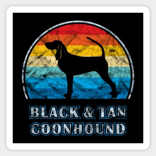 Black and Tan Coonhound Vintage Design Dog Sticker